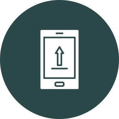 Vektör Mobil simge illüstrasyonu