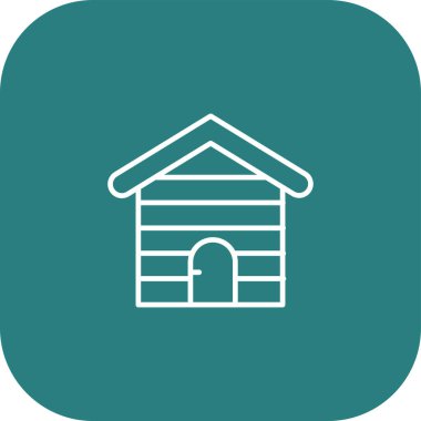 ev web simgesi, vektör illüstrasyonu