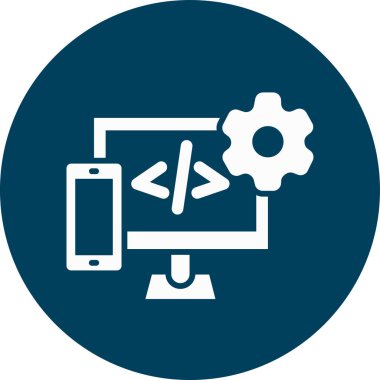 Modern simgenin vektör illüstrasyonu