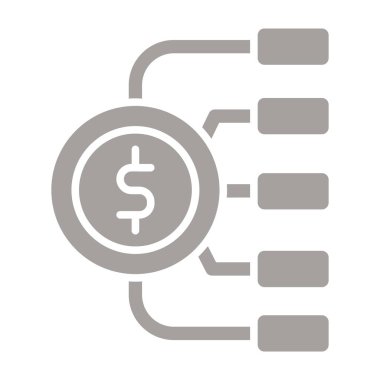 planlama web simgesi, vektör illüstrasyonu