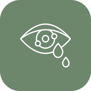 Göz simgesi vektör illüstrasyonu