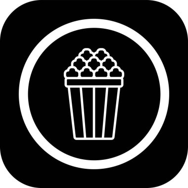 Vektör fırın simgesi illüstrasyonu