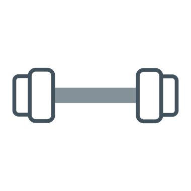 spor salonu ikonu vektör illüstrasyonu