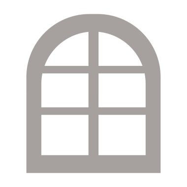 Pencere. Web simgesi basit illüstrasyon