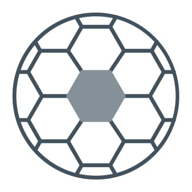 Top düz vektör simgesi