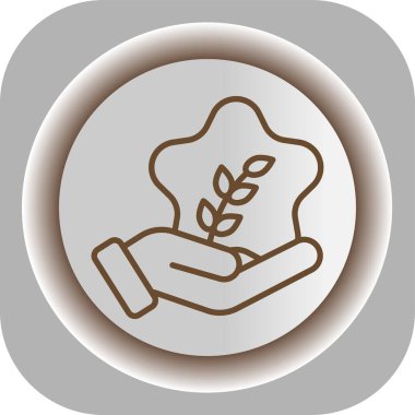 ekmek simgesi, vektör illüstrasyonu