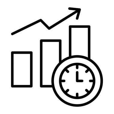 Saat simgesiyle saat çizelgesi, özet biçimi