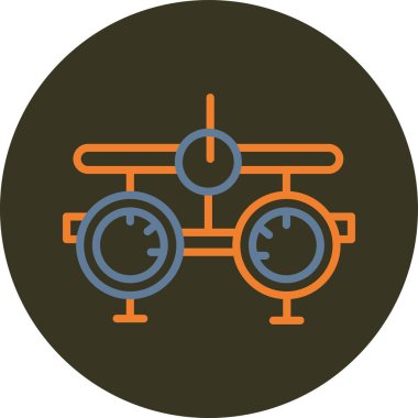 Modern bir simgenin vektör illüstrasyonu