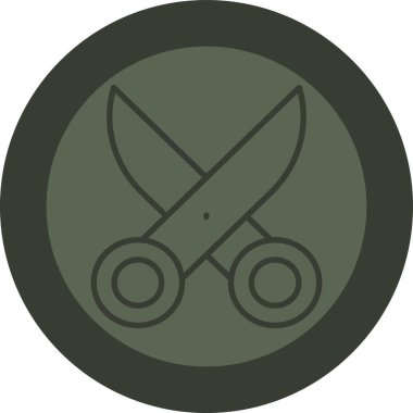 Ordu rozeti askeri simgesi - taslak biçimi