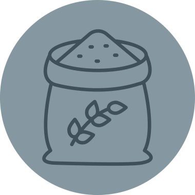 Gıda simgesinin vektör illüstrasyonu