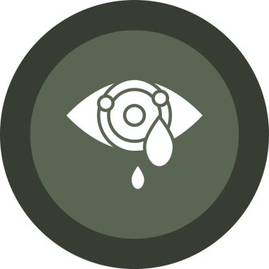 Su damlası. Web simgesi basit tasarım