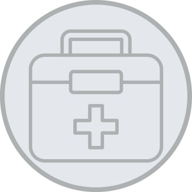 İlk yardım çantası vektör çizim