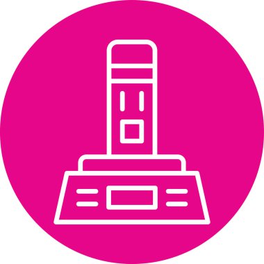 Modern b 'nin vektör illüstrasyonu eksik simgesi