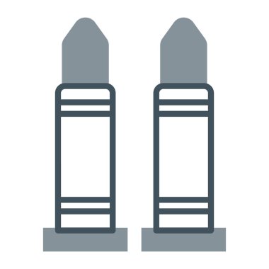 kurşun simgesi, basit vektör çizimi