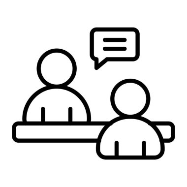 iş vektörü illüstrasyonu, simge