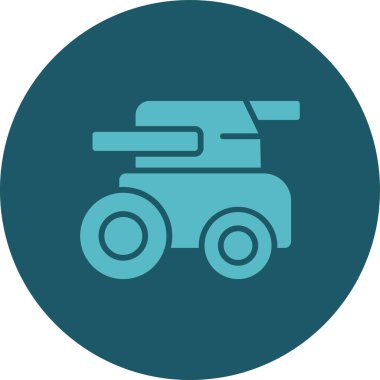 Makine simgesi, vektör illüstrasyonunu birleştir