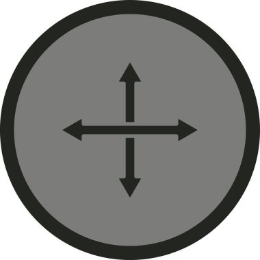 Eğilim biçimi izole edilmiş arkaplanda ok simgesi