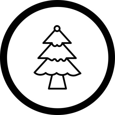 Çam ağacı. Basit tasarım