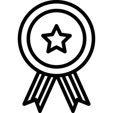 Ödül vektör simgesi