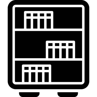 iş ve ofis vektör simgesi.