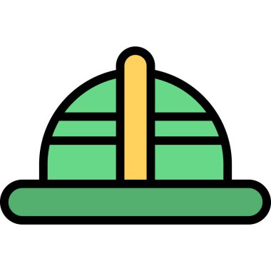 Yeşil ve beyaz arkaplanın vektör çizimi