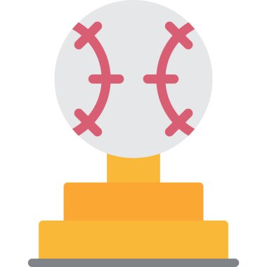 Trophy Düz Vektör Simgesi