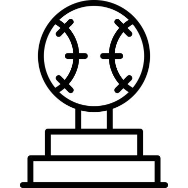 Futbol. Web simgesi basit illüstrasyon