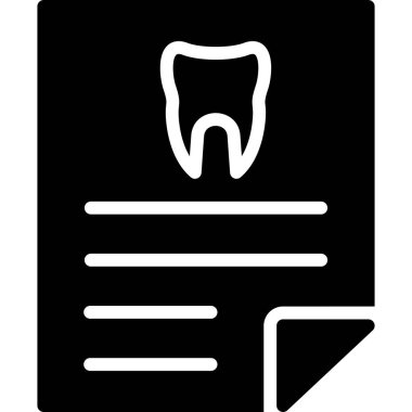 diş sembolü vektör simgesi tasarımı