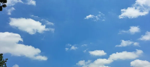 Blauer Himmel Mit Wolken Wolkenlandschaft — Stockfoto