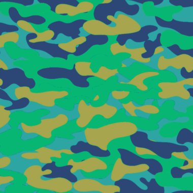 Kamuflaj kusursuz desen. Askeri kamuflaj. vektör illüstrasyonu