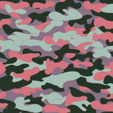 Kusursuz kamuflaj deseni