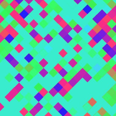 soyut geometrik renk desenli vektör çizimi