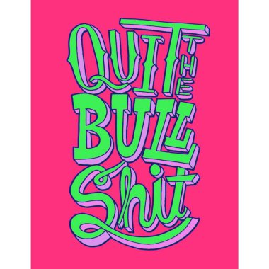 Seni seviyorum. Komik el yazısı. vektör illüstrasyonu.