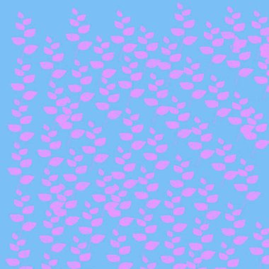 Renkli yaprakların vektörsüz deseni. el çizimi yapraklar arka plan.