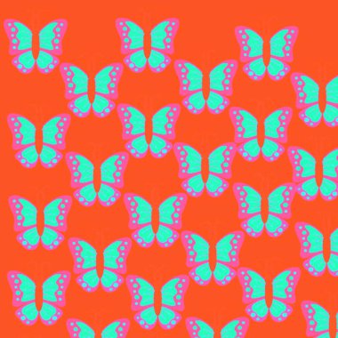 seamless pattern of abstract colorful background