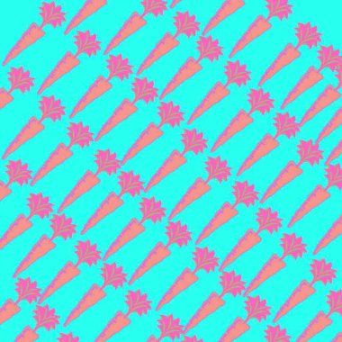 Renksiz çiçek vektör deseni