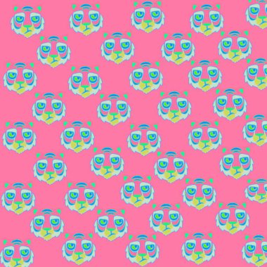 Şirin renkli kuşlar ile Seamless Modeli.