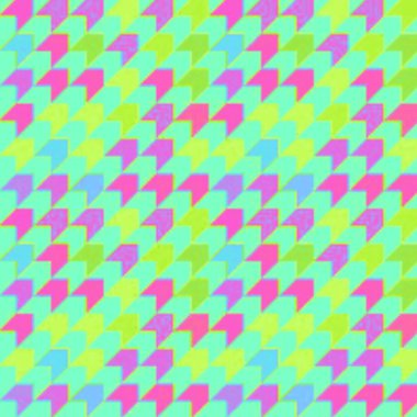 color rhombus tile tessellation pattern illustration