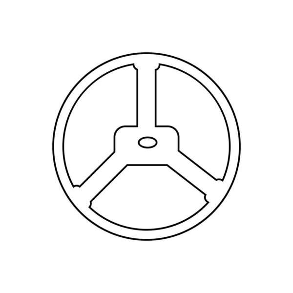 Disegno Illustrazione Vettoriale Icona Volante — Vettoriale Stock