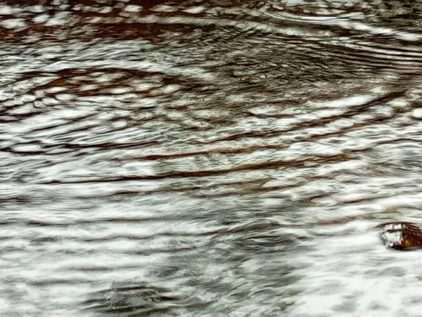 Дождевая Вода Падает Застойную Область — стоковое фото