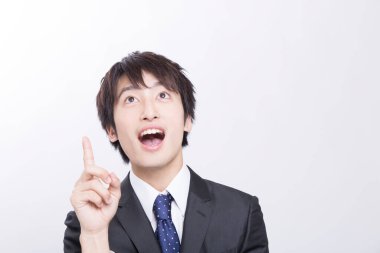 Asyalı bir işadamının portresi 