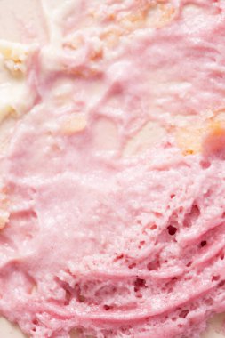 Arka plan için lezzetli tatlı hamur işi yakın plan çekimi