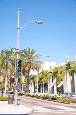 Beverly Hills, ABD 'nin güzel şehir manzarası