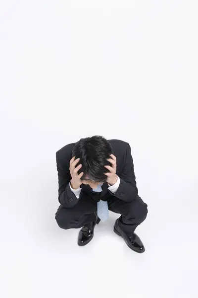 Young Man Headache — Stock Photo, Image
