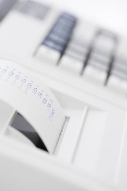 fatura, ödeme makinesi veya POS Terminali görünümünü kapat