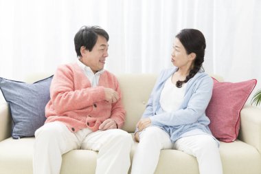 üst düzey çift kanepede rahatlatıcı