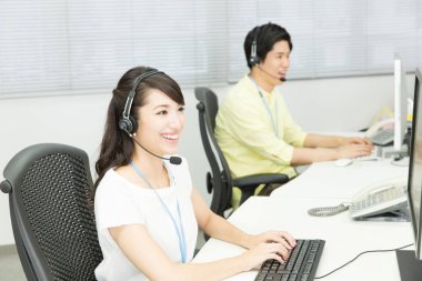 Ofisteki müşteri destek ajanslarının portresi