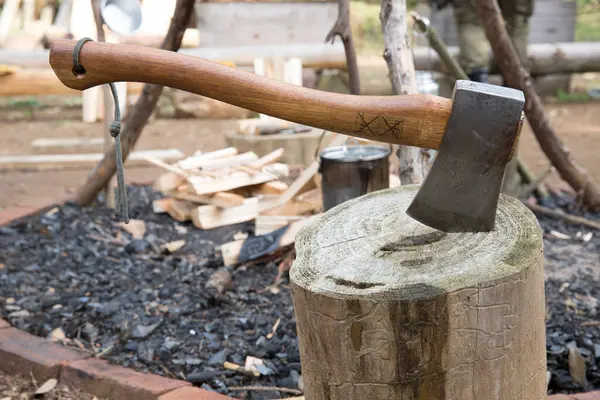 Bir kütüğe baltayla yaklaş 