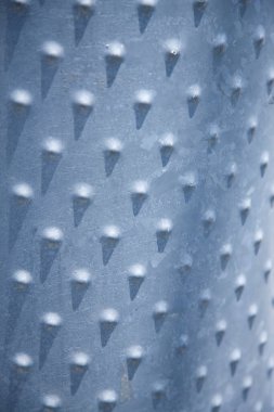 yakın - metal dikenlerin görünümü