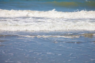 deniz dalgaları ve köpük, arka plan